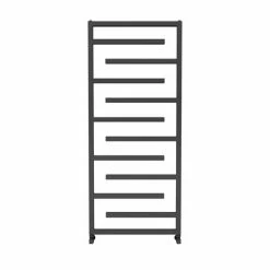 Arezzo Anthracite 1380 X 600mm Designer Towel Rail -Arezzo shop A138X600ES AF d2 460