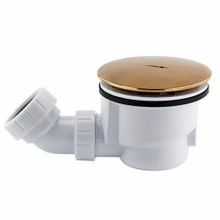 Arezzo Brushed Bronze 90mm High Flow Shower Tray Waste