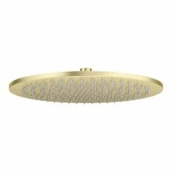 Arezzo Modern Round Thermostatic Shower (300mm Head - Brushed Brass) 3 Arezzo Modern Round Thermostatic Shower (300mm Head - Brushed Brass) -Arezzo shop ARZ3BBH d1 460