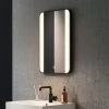 Arezzo Matt Black 500 X 700mm Rectangular LED Illuminated Anti-Fog Bathroom Mirror 1 Arezzo Matt Black 500 X 700mm Rectangular LED Illuminated Anti-Fog Bathroom Mirror -Arezzo shop AZ0227MB n prod1