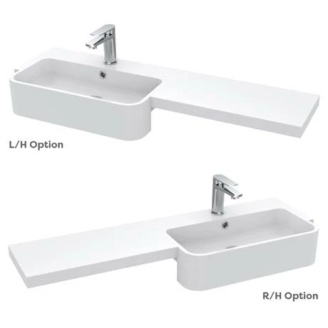 Arezzo 1100 Matt Green Semi-Recessed Round Combination Vanity Unit (Matt Black Flush & Handles) Arezzo 1100 Matt Green Semi-Recessed Round Combination Vanity Unit (Matt Black Flush & Handles) -Arezzo shop AZ11TGMB n d5 460