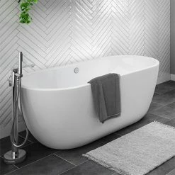 Arezzo Freestanding Modern Bath - 1415 X 745mm