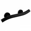 Arezzo 355mm Matt Black Wave Grab Rail 1 Arezzo 355mm Matt Black Wave Grab Rail -Arezzo shop AZ14WMB p