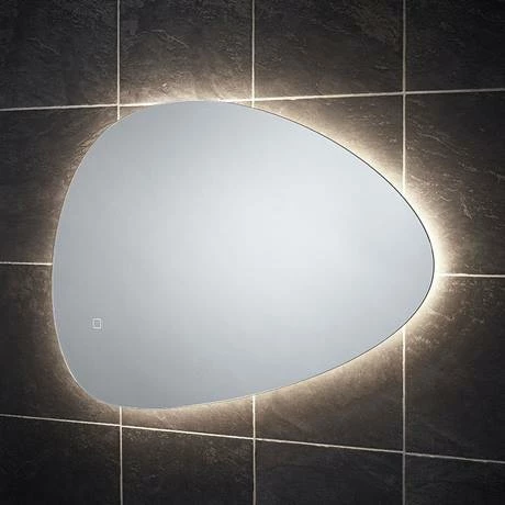 Arezzo 550 x 800mm Teardrop LED Backlit Bathroom Mirror with Anti-Fog Arezzo 550 X 800mm Teardrop LED Backlit Bathroom Mirror With Anti-Fog -Arezzo shop AZ1703MB D3 460