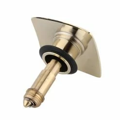 Arezzo Square Brushed Brass Unslotted Easy Clean Click Clack Basin Waste 4 Arezzo Square Brushed Brass Unslotted Easy Clean Click Clack Basin Waste -Arezzo shop AZ17UEBB d2 460