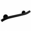 Arezzo 470mm Matt Black Wave Grab Rail 1 Arezzo 470mm Matt Black Wave Grab Rail -Arezzo shop AZ18WMB p