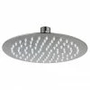 Arezzo Round 200mm Brushed Gunmetal Grey Fixed Shower Head -Arezzo shop AZ2GMSH p