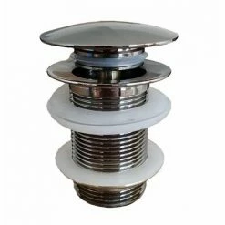 Arezzo Brushed Nickel 360mm Round Stainless Steel Counter Top Basin + Waste 4 Arezzo Brushed Nickel 360mm Round Stainless Steel Counter Top Basin + Waste -Arezzo shop AZ360BN D2 460