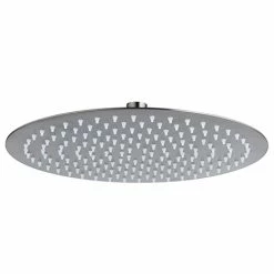 Arezzo Round 300mm Brushed Gunmetal Grey Fixed Shower Head