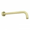 Arezzo 360mm Brushed Brass Round Wall Mounted Shower Arm -Arezzo shop AZ3RDBBA n p