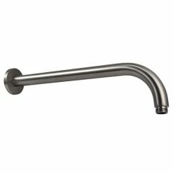 Arezzo 345mm Brushed Gunmetal Grey Round Wall Mounted Shower Arm