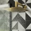 Arezzo Brushed Brass 300 X 300mm Ultra-Thin Square Shower Head + 90 Degree Bend Arm 2 Arezzo Brushed Brass 300 X 300mm Ultra-Thin Square Shower Head + 90 Degree Bend Arm -Arezzo shop AZ3SQBBA prod