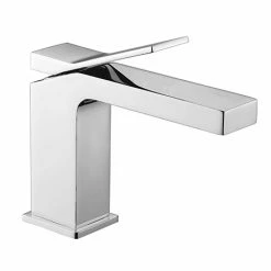 Arezzo Leva Mono Basin Mixer Tap Chrome