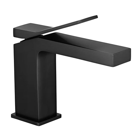 Arezzo Leva Mono Basin Mixer Tap Matt Black Arezzo Leva Mono Basin Mixer Tap Matt Black -Arezzo shop AZ42MB p