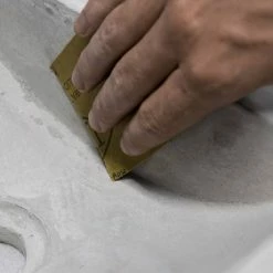 Arezzo Stone Wall Hung Copper Green Cloakroom Basin With Matt Black Towel Shelf 4 Arezzo Stone Wall Hung Copper Green Cloakroom Basin With Matt Black Towel Shelf -Arezzo shop AZ4CG01F d2 460