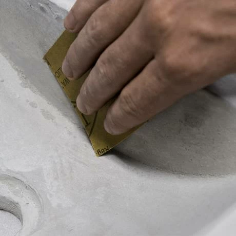 Arezzo Stone Wall Hung Copper Green Cloakroom Basin with Matt Black Towel Shelf Arezzo Stone Wall Hung Copper Green Cloakroom Basin With Matt Black Towel Shelf -Arezzo shop AZ4CG01F d2 460