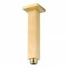 Arezzo Square 150mm Brushed Brass Ceiling Shower Arm 2 Arezzo Square 150mm Brushed Brass Ceiling Shower Arm -Arezzo shop AZ5SASBB l 670
