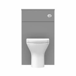 Arezzo 500 Matt Grey WC Unit With Cistern + Modern Pan -Arezzo shop AZ5WCG N D2 460