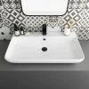 Arezzo 815 X 470mm Modern Large Counter Top 1TH Basin -Arezzo shop AZ7704 P1