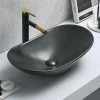 Arezzo Oval Counter Top Basin (620mm Wide - Matt Black) 1 Arezzo Oval Counter Top Basin (620mm Wide - Matt Black) -Arezzo shop AZ7811AMB p
