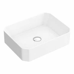 Arezzo 500 X 365mm Slim 8-Sided Rectangular Counter Top Basin 3 Arezzo 500 X 365mm Slim 8-Sided Rectangular Counter Top Basin -Arezzo shop AZ78178 nw d1 460