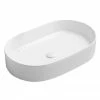 Arezzo Gloss White Oval Counter Top Basin (600 X 380mm) 2 Arezzo Gloss White Oval Counter Top Basin (600 X 380mm) -Arezzo shop AZ7833GW p