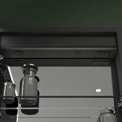 Arezzo 500 X 700mm Recessed LED Illuminated Bathroom Mirror Cabinet With Shaver Socket & Anti-Fog 5 Arezzo 500 X 700mm Recessed LED Illuminated Bathroom Mirror Cabinet With Shaver Socket & Anti-Fog -Arezzo shop AZ8920MB D3 460