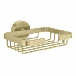 Arezzo Round Brushed Brass 4-Piece Bathroom Accessory Pack 5 Arezzo Round Brushed Brass 4-Piece Bathroom Accessory Pack -Arezzo shop AZBB324 D2 460 1