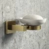 Arezzo Brushed Brass Wall Mounted Soap Dish & Square Holder -Arezzo shop AZBB34 p