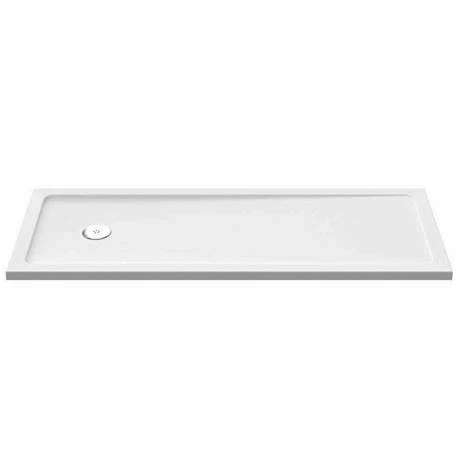 Arezzo 1700 x 700 Bath Replacement Wet Room (1000mm Brushed Brass Fluted Glass Screen w. Tray) Arezzo 1700 X 700 Bath Replacement Wet Room (1000mm Brushed Brass Fluted Glass Screen W. Tray) -Arezzo shop AZBBF17BRWR d2 460