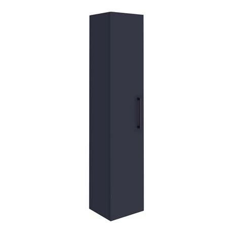 Arezzo Blue Floor Standing Vanity Unit, Tall Cabinet + Toilet Pack with Black Handles Arezzo Blue Floor Standing Vanity Unit, Tall Cabinet + Toilet Pack With Black Handles -Arezzo shop AZBBKFSP1 n d6 460