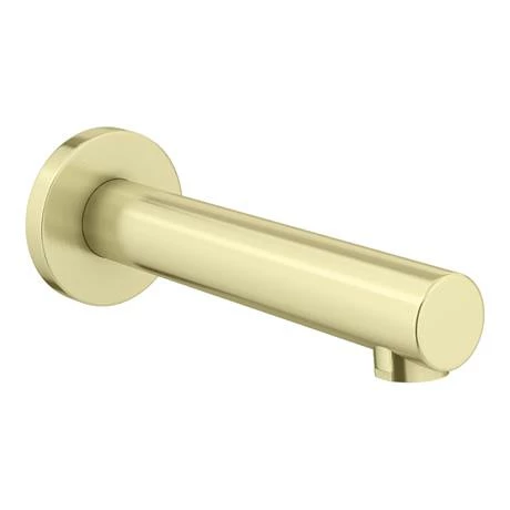 Arezzo Brushed Brass Round Concealed Twin Valve with Diverter, Bath Spout + Shower Handset Arezzo Brushed Brass Round Concealed Twin Valve With Diverter, Bath Spout + Shower Handset -Arezzo shop AZBBSPK6 d5 460
