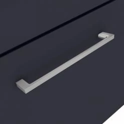 Arezzo Blue Wall Hung Sink Vanity Unit + Toilet Package With Chrome Handle -Arezzo shop AZBCHWHP1 D3 460