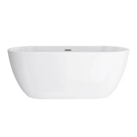 Arezzo Freestanding Modern Bath with Chrome Waste Arezzo Freestanding Modern Bath With Chrome Waste -Arezzo shop AZBTHC d4 460