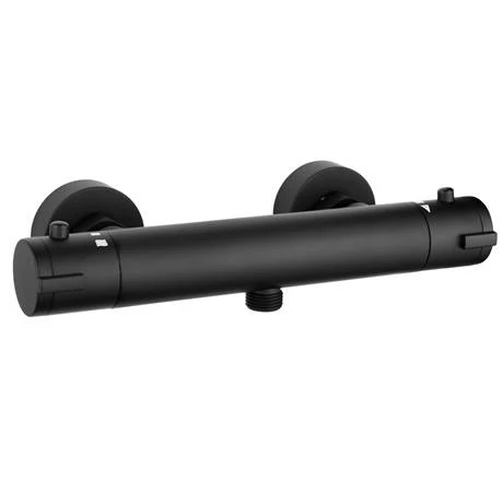 Arezzo Matt Black Round Bar Shower Valve incl. Slide Rail Kit with Pencil Handset Arezzo Matt Black Round Bar Shower Valve Incl. Slide Rail Kit With Pencil Handset -Arezzo shop AZBVP80MB d1 460