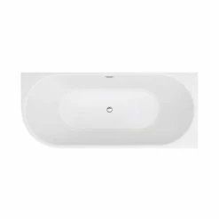 Arezzo 1700 X 750 Modern Curved Corner Bath -Arezzo shop AZC17 n d3 460