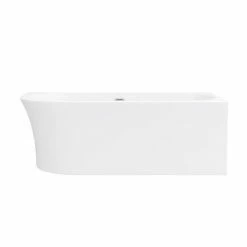 Arezzo 1700 X 750 Modern Curved Corner Bath -Arezzo shop AZC17 n d4 460