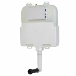 Arezzo Compact Concealed Cistern With White Flush Plate - Round Buttons 4 Arezzo Compact Concealed Cistern With White Flush Plate - Round Buttons -Arezzo shop AZCCWHIR n d2 460