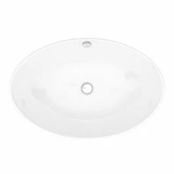 Arezzo Floating Basin Shelf With Drawer - Matt White - 600mm Inc. Oval Basin 5 Arezzo Floating Basin Shelf With Drawer - Matt White - 600mm Inc. Oval Basin -Arezzo shop AZCTWHT6B3 d4 460