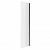 Arezzo 900 X 1950 Matt Black Frameless Side Panel (8mm Glass) 1 Arezzo 900 X 1950 Matt Black Frameless Side Panel (8mm Glass) -Arezzo shop AZF7SP l 670 1