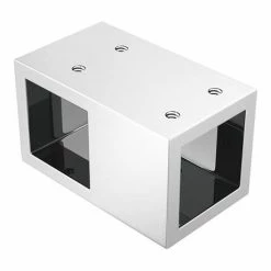 Arezzo 1600 X 800 Fluted Glass Chrome Walk In Enclosure (inc. Main Screen, Side Panel + Tray) 8 Arezzo 1600 X 800 Fluted Glass Chrome Walk In Enclosure (inc. Main Screen, Side Panel + Tray) -Arezzo shop AZFCHB168E d7 460