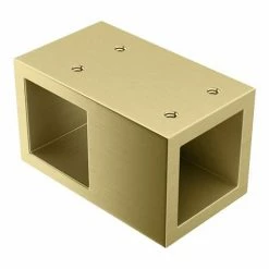 Arezzo 1600 X 800 Fluted Glass Brushed Brass Walk In Enclosure (inc. Main Screen, Side Panel + Tray) -Arezzo shop AZFGBB168E d7 460