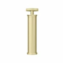 Arezzo Brushed Brass Industrial Style Mono Basin Mixer -Arezzo shop AZISBB01 d6 460