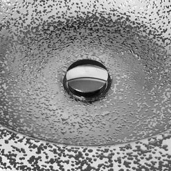 Arezzo Round 430mm Silver Mottled Relief Design Ceramic Counter Top Basin -Arezzo shop AZJ2050 detail2 460