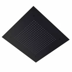 Arezzo Matt Black 400 X 400mm Recessed Ceiling Mounted Square Shower Head 5 Arezzo Matt Black 400 X 400mm Recessed Ceiling Mounted Square Shower Head -Arezzo shop AZMB4CRS d3 460