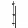 Arezzo Matt Black Modern Slide Rail Kit With Pencil Shower Handset 1 Arezzo Matt Black Modern Slide Rail Kit With Pencil Shower Handset -Arezzo shop AZMB8SR n p