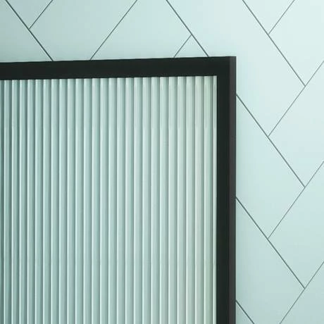 Arezzo Concealed Urinal Pack with 3 x Urinal Bowls + 2 x Matt Black Frame Glass Partitions Arezzo Concealed Urinal Pack With 3 X Urinal Bowls + 2 X Matt Black Frame Glass Partitions -Arezzo shop AZPAK3MB D3 460