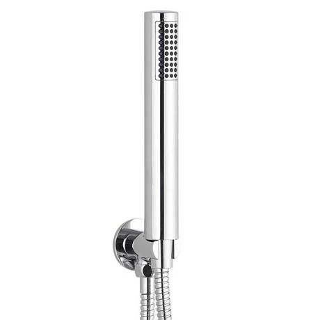 Arezzo Chrome Industrial Style Push Button Shower Valve with Diverter, Handset, Fixed Shower Head + 4 Body Jets Arezzo Chrome Industrial Style Push Button Shower Valve With Diverter, Handset, Fixed Shower Head + 4 Body Jets -Arezzo shop AZPB03RCHPK D5 460