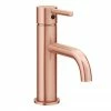 Arezzo Round Rose Gold Basin Mono Mixer Tap 2 Arezzo Round Rose Gold Basin Mono Mixer Tap -Arezzo shop AZRGMBT n p