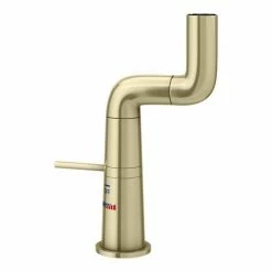 Arezzo Basin Mixer Tap With 360 Degree Rotating Spout Brushed Brass -Arezzo shop AZRTBB d2 460